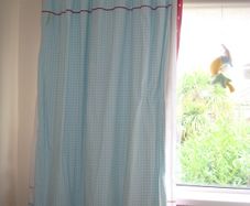 Mamas & Papas Gingerbread Tab Top Lined Cotton Curtains