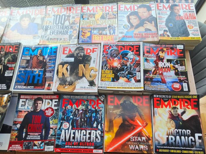 empire magazine issue 1 to 349 30 years of issues