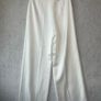 ba&sh Ivory White Wide Leg Tailored Trousers Size 1 S Image 5