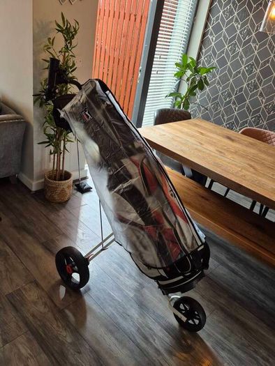 Masters series 3 golf trolley and Taylormade cart bag