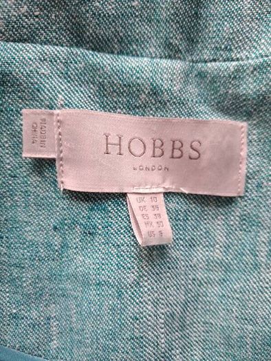 hobbs green mirabel linen blazer Size 10