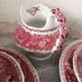SPODE "Pink Camilla" Tea set for two Image 7