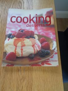 Cooking Desserts Book by Kathy Holder