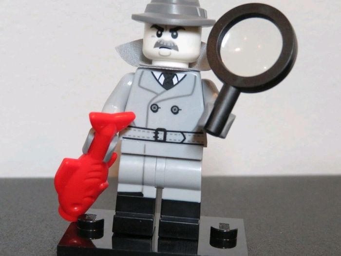 Lego DETECTIVE Minifigure Lego Series 25 Lego Minifigure