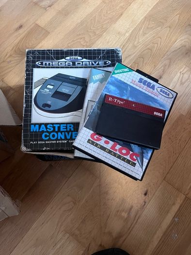 ULTIMATE Sega Mega Drive & Master System Collectors Lot BOXED Console 12+ Games TESTED