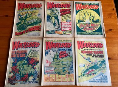 Comics: Warlord 1976 (22 comics)