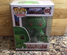 Masters of the universe - funko pop - he man slime pit - with protective case