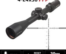 Vector Optics Taurus 4-24x50 FFP First Focal Plane Tactical Riflescope High Quality Hunting Shooting Scope With Illumination