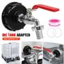 S60x6 Coarse Thread IBC Tank Tap Connecter X 1/2'' 3/4'' Water Coupling Adapter 1000L Garden Home Replacement Valve Fitting Image 3
