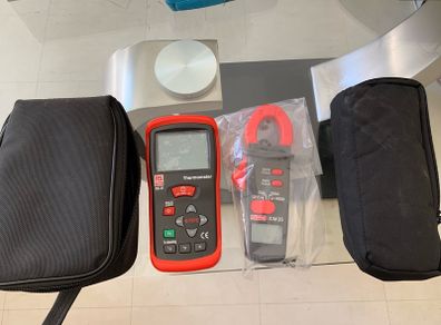 Clamp meter and Termometer