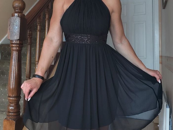 Black Dress in size 8- NEW LOOK