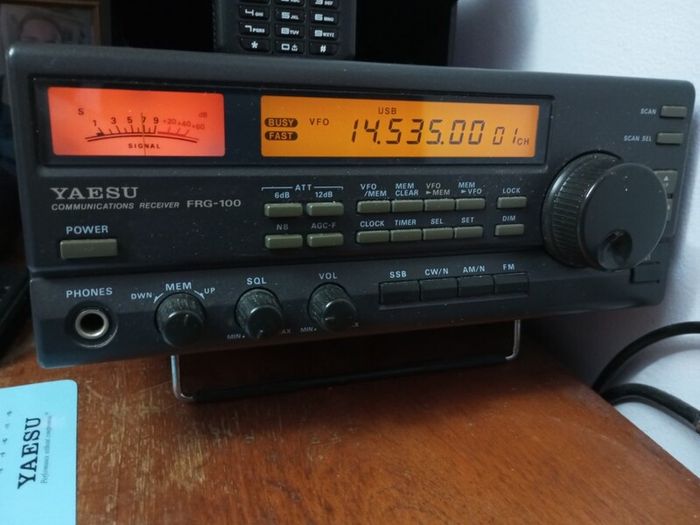 yaesu Frg 100 communication receiver
