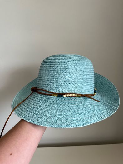 Blue Straw Hat