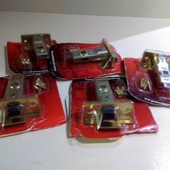 UNION Internal 2 1/2" Brass Tubular Mortice Latch