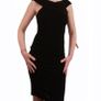 Cari's closet black dress midi dress Image 2