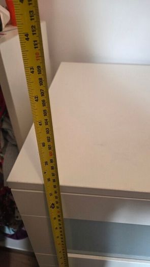 IKEA BRIMNES chest of drawers and mirror
