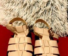 Primark Chunky Woven Sandals Size UK 4 / EUR 37