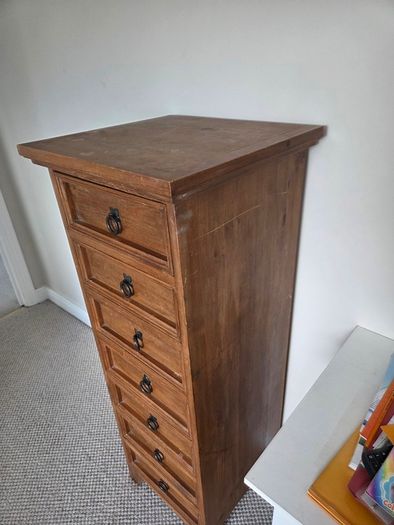 Tall boy 7-drawer unit