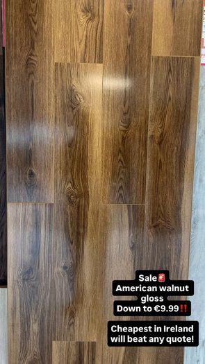 8mm Seattle grey gloss flooring