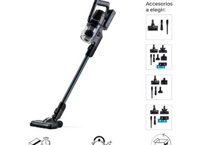 wireless broom vacuum Whooshy 120W 10000Pa. Vertical vacuum cleaner 4 in 1 home appliance