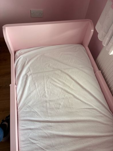 Pink Ikea Childrens Bed