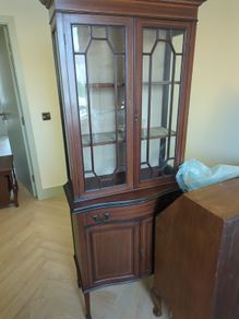 Antique Glass Cabinet