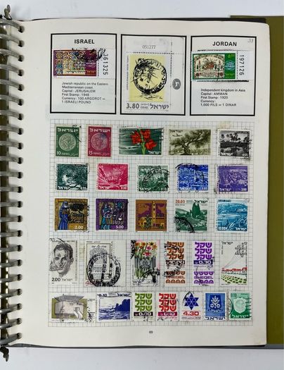 Collection: Used world collection In New World Stamp Album