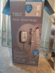 Triton T80Z Electric Shower & Glass Door/Panel