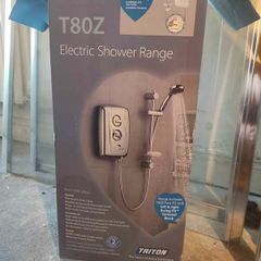 Triton T80Z Electric Shower & Glass Door/Panel