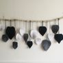 Boho wall hanging, Bohemian home decoration, Handmade wall tapestry, Macrame leaves, Birthday gift idea, Housewarming gift Image 3