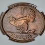 1928 Ireland 1d penny Prooflike High grade Unc coin standard post included using An post digital stamp 2.85 Read description Image 5