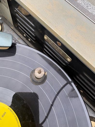 vintage record player