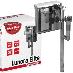 Kruger Meier Lunora Elite 800 Cascade Filter with Skimmer - 35L to 70L