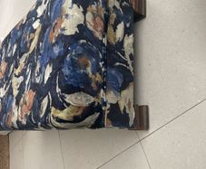 Footstool 100cms x58cms wide just had reupholstered