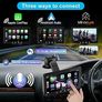 Portable Car Stereo,for Wireless Apple Carplay & Android Auto,7 Inch 1080P HD Touch Screen Radio with BT 5.0, Mirror Link Support Truck RV Dash Mount (7 Inch + Camera Image 5