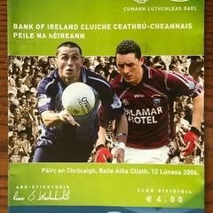 2006 Dublin v Westmeath - GAA Senior Football Championship Quarter Final Programme