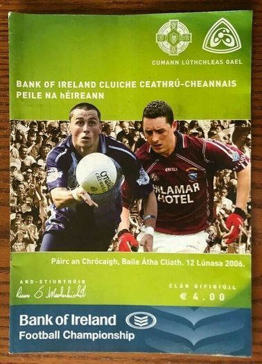 2006 Dublin v Westmeath - GAA Senior Football Championship Quarter Final Programme