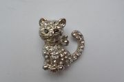 Brooch, Cat brooch. Jewellery, small brooch, Gift