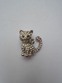 Brooch, Cat brooch. Jewellery, small brooch, Gift
