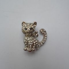 Brooch, Cat brooch. Jewellery, small brooch, Gift