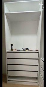 Walk in Wardrobe PAX Fitted x2