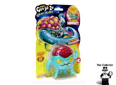 Heroes of Goo Jit Zu Galaxy Blast BRAINBOOM Ultra Rare Figure Brand New Sealed Rare Hard To Find