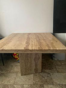 Marble dining table