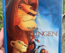 lion king dvd 1994 made for Sweden with English language as well