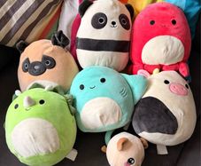 Teddies: Squishmallows, TYs, Disney and others