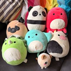 Teddies: Squishmallows, TYs, Disney and others