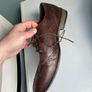 Mens Shoes Brown Size 9 Image 7