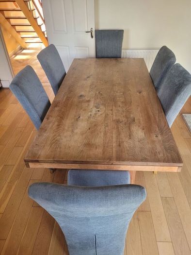 dining room table and chairs