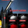 LED Torch Rechargeable Work Light Emergency Inspection Lamp 360 Degree Rotate Mechanic Light with Magnetic Base Hook 2 Pack MULTIPLE COLOURS AVAILABLE (FREE POSTAGE) Image 4