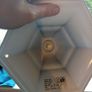 Traditional White Outdoor Garden Coach Lantern.  Brand New & Boxed Image 6